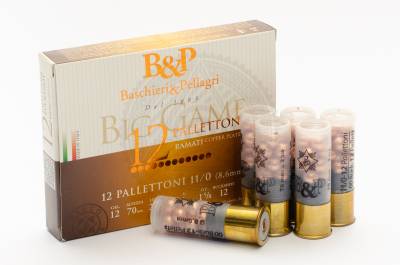 Metak B&P Big Game Pallettoni 11/0 8.6 mm 12/70 12P