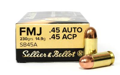 Metak Sellier&Bellot 45 AUTO (ACP) 14,9g