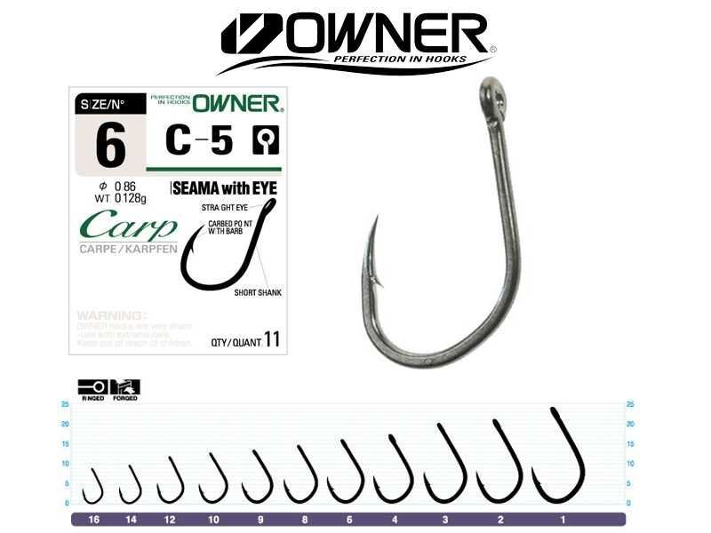 Udice Owner C-5 vel. 1-8